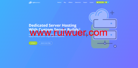 spinservers:美国服务器,2*E5-2630L v2/64gDDR4内存/1.6TB NVMe硬盘/110Gbps带宽,$89/月起,可选圣何塞硅谷/达拉斯机房-瑞吾尔