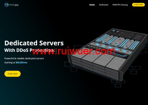 Leveloneservers:美国大硬盘vps,达拉斯机房,1核/1G内存/512G硬盘/1T流量/1Gbps带宽,$25.5/年-瑞吾尔