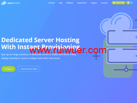 spinservers：国庆促销，美国达拉斯机房便宜独立服务器，1Gbps不限流量服务器$99/月起，10Gbps不限流量服务器$599/月起-瑞吾尔