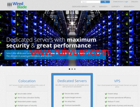 wiredblade:美国凤凰城机房vps,$5/月起,免费支持windows,原生ip,解锁美区tiktok,简单测评-瑞吾尔