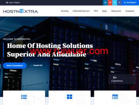 HostnExtra:美国独立服务器,北卡机房,2*L5420/16G内存/2TB SATA/30TB流量/1Gbps带宽,$70.00/月起,另可选洛杉矶/达拉斯/迈阿密机房-瑞吾尔