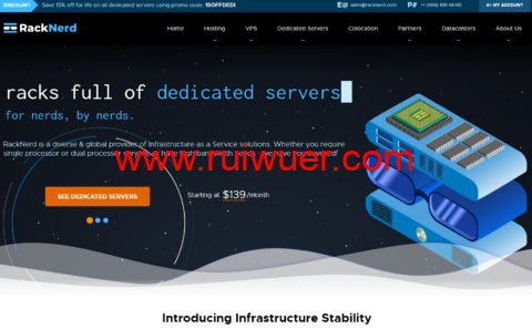racknerd:美国vps,1核/768M/10G SSD/1T流量/1Gbps带宽,$10.28/年,AMD Ryzen Windows VPS,$60.00/年起,独立服务器$59/月起-瑞吾尔