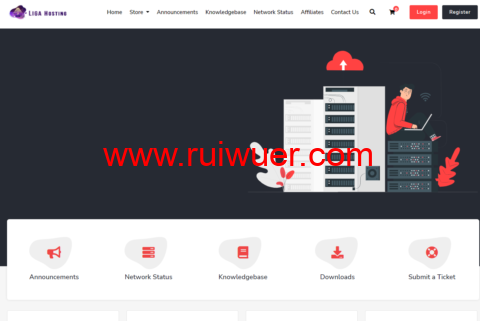 LigaHosting：美国和欧洲机房vps，2核/2G内存，€1.99/月起，可选荷兰/瑞典/摩尔多瓦/泰国/达拉斯机房-瑞吾尔
