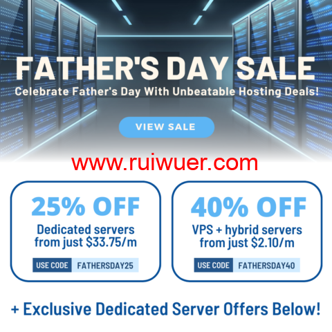 #Father's Day Sale#DediPath:全场独服7.5折,vps主机6折,美国洛杉矶机房独服,E3-1240v2/16GB内存/2TB硬盘/1Gbps不限流量,$30/月-瑞吾尔