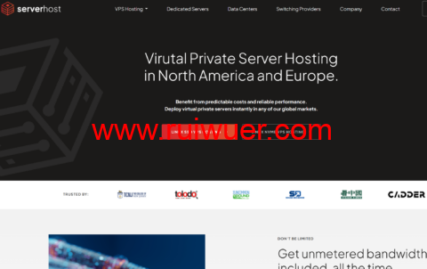 ServerHost:美国vps,1核/1GB/15GB/1Gbps不限流量,$1/月,8个机房可选-瑞吾尔