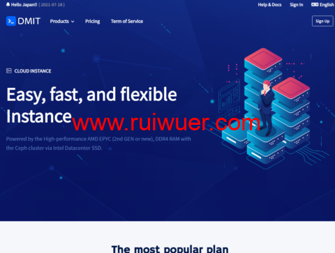 DMIT：香港VPS，月付6.9美元起，可选RETN港欧路由优化/普通直连/三网GIA-瑞吾尔