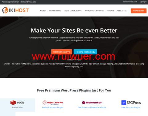 IKIHOST:美国盐湖城机房vps,AMD Ryzen@1核/2GB/30G NVMe/不限流量/10Gbps带宽,$3/月-瑞吾尔