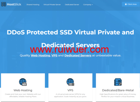 HostSlick:荷兰机房共享主机和VPS主机,季付8折,€3.99/月起-瑞吾尔