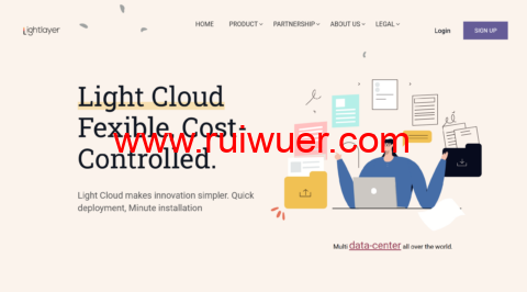 lightlayer:香港VPS,国内三网直连,$5/月起,简单测试-瑞吾尔