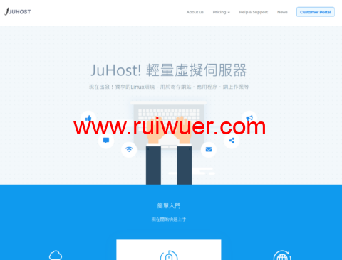 JuHost：香港vps&日本vps，1核/1GB/20GB SSD/500GB@500Mbps，$13.6/年-瑞吾尔