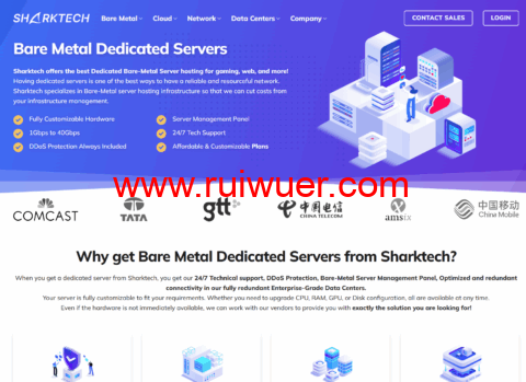 Sharktech:高防VPS主机$29.7/年起,1~10Gbps不限流量高防独立服务器$199/月起,洛杉矶/丹佛/拉斯维加斯/荷兰等机房-瑞吾尔