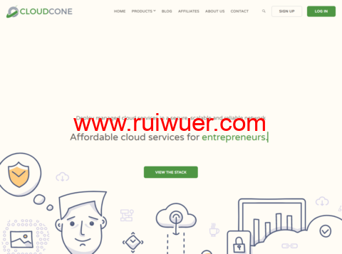 CloudCone：洛杉矶vps，1核/750MB/10GB SSD/2TB@1Gbps带宽，$14.99/年-瑞吾尔