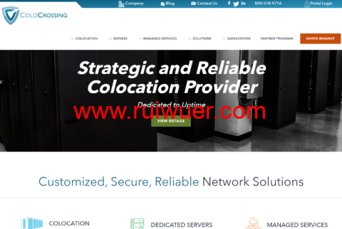 #黑五#ColoCrossing：常规VPS五折，月付1.97美元起，特价VPS年付11.99美元起-瑞吾尔