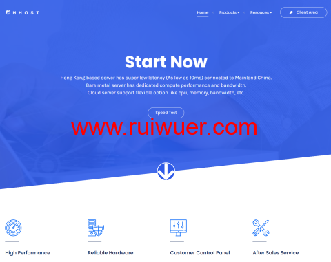 #黑五#hhost：全场VPS月付7折/季付以上6折，$2.1/月起，香港机房，可选优化线路/国际线路-瑞吾尔