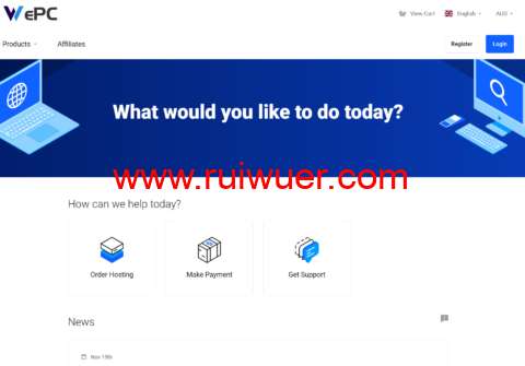 WePC：新上美国洛杉矶GTT/NTT_216/192家宽直播vps，9929高级优化线路，TK直播/发视频/起号，79元/月-瑞吾尔