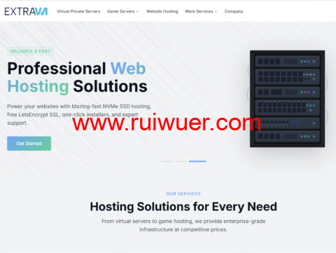 ExtraVM：达拉斯高性价比 VPS ，AMD 2核/4GB内存/10TB@5Gbps，$5.5 / 月起-瑞吾尔