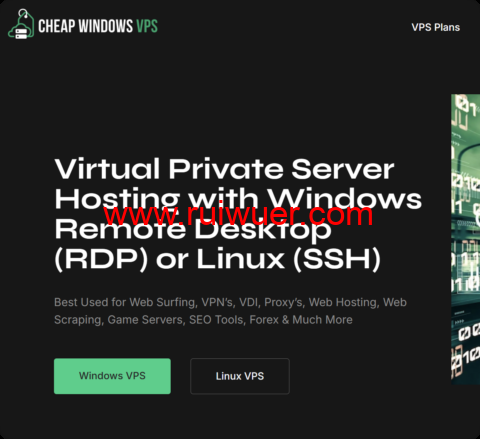 CheapWindowsVPS：美国纽约机房正版Windows VPS，3核/4GB/60GB NVMe/3TB流量/1Gbps带宽，$33/年-瑞吾尔