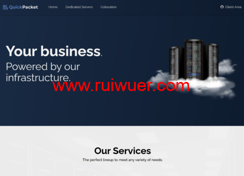 QuickPacket： 洛杉矶独立服务器 E3-1230v3/16G/1TB 1Gbps 带宽 $30 / 月-瑞吾尔